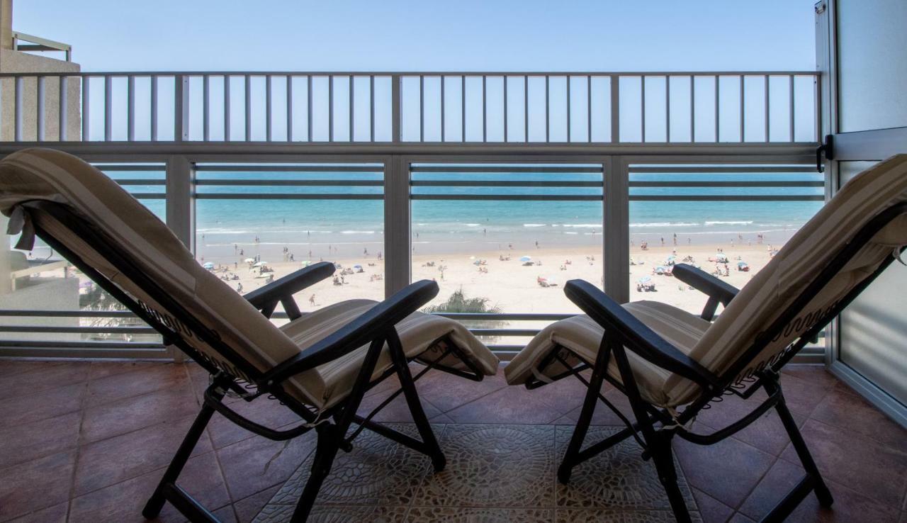 Apartamento Paseo Maritimo 27 Cadiz Bagian luar foto