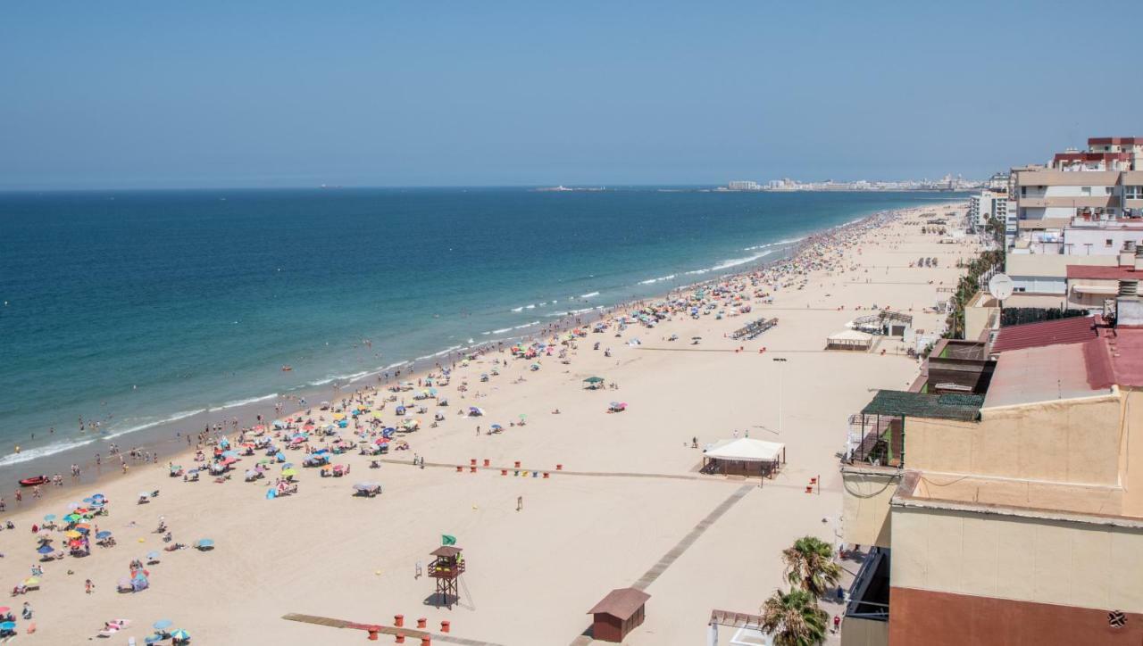 Apartamento Paseo Maritimo 27 Cadiz Bagian luar foto